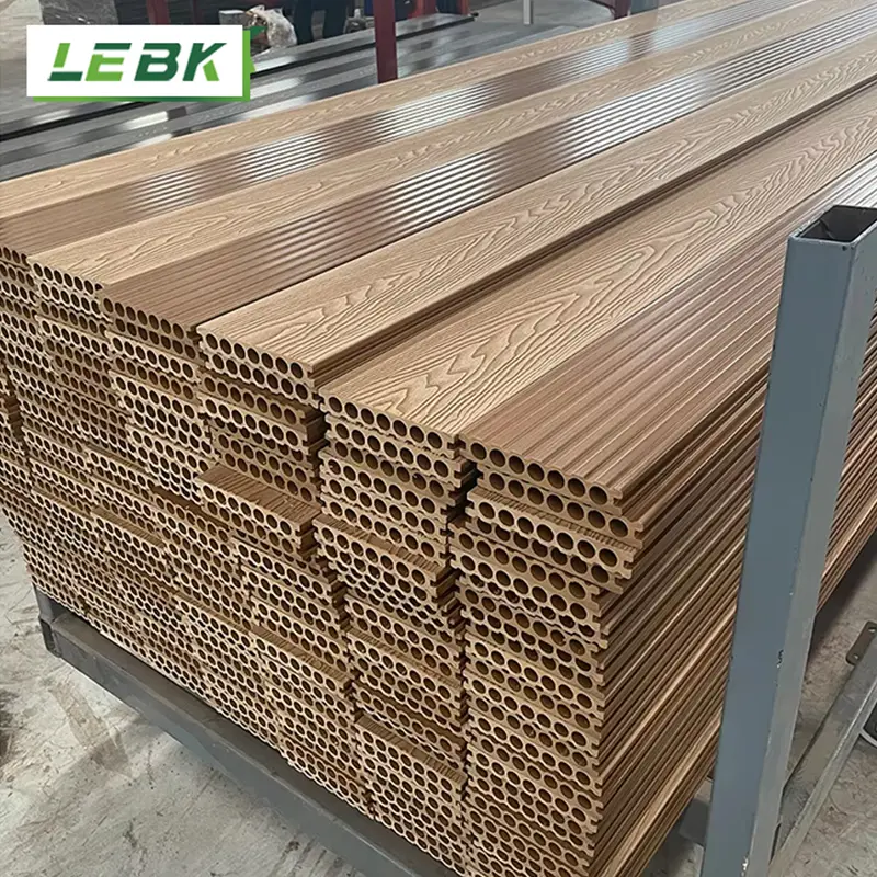 WPC wood grain decking