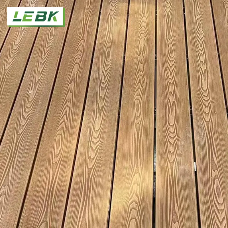 3D wood grain flooring