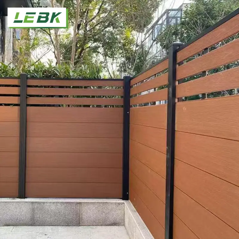 Easy install WPC fence