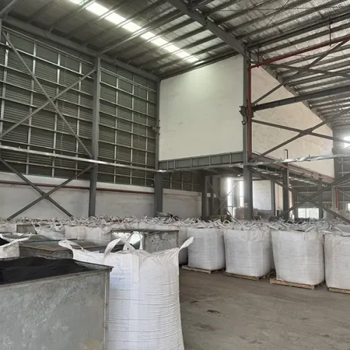 Picture of Plastic Wood Raw Material Storage Area